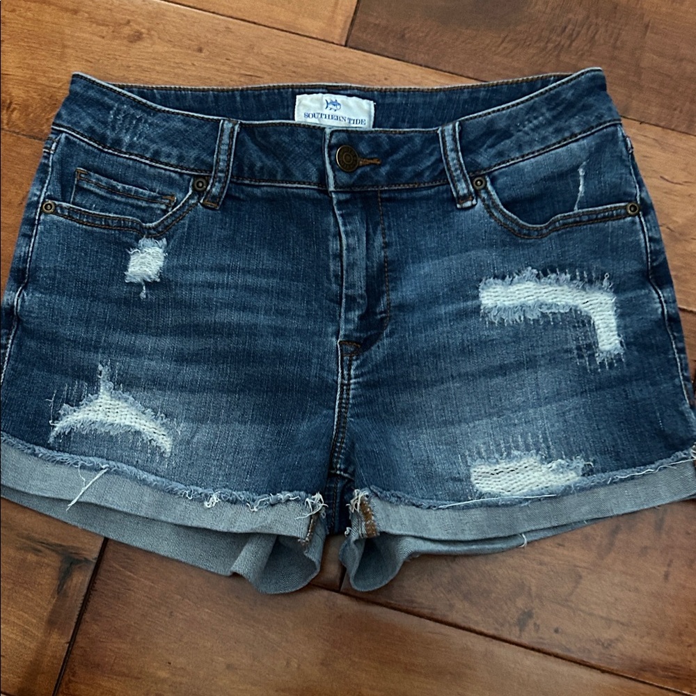 Southern Tide Denim Shorts